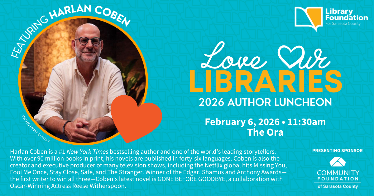 Campaign cover image for 2026 Love Our Libraries Author Luncheon (Sold Out)