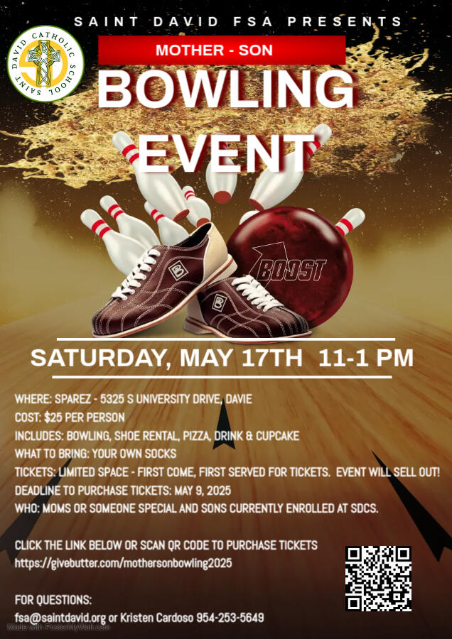 Campaign cover image for FSA-Mother Son Bowling Event