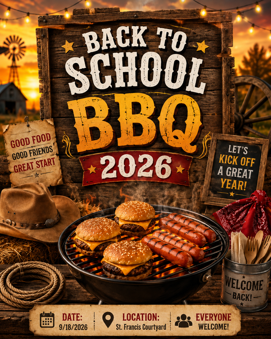 Campaign cover image for Back to School BBQ