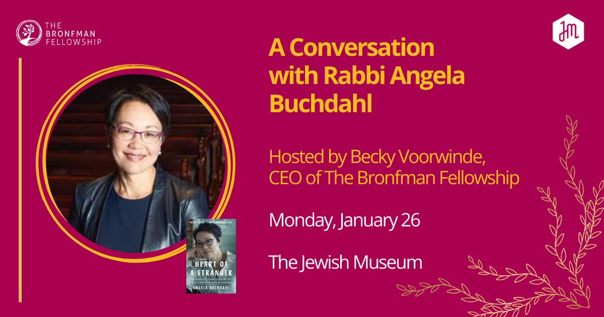 Campaign cover image for POSTPONED: A Conversation with Rabbi Angela Buchdahl