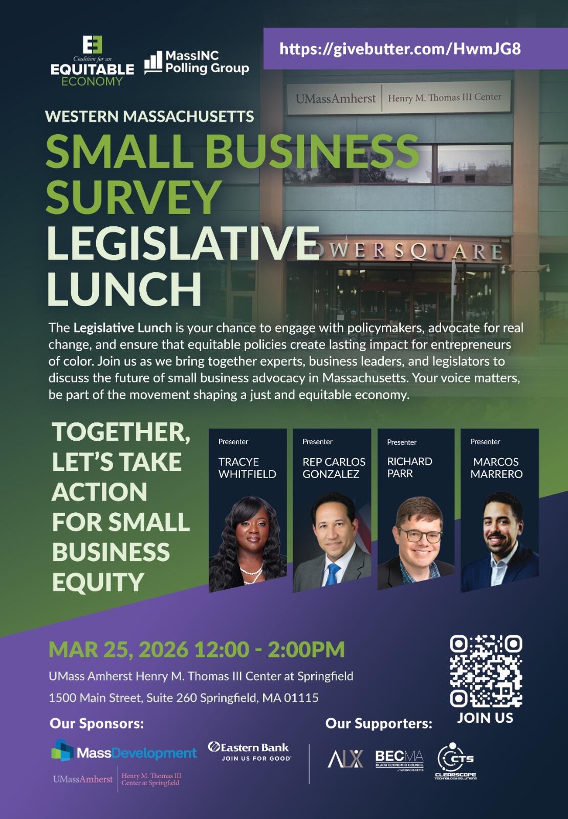 Campaign cover image for Small Business Survey Legislative Lunch