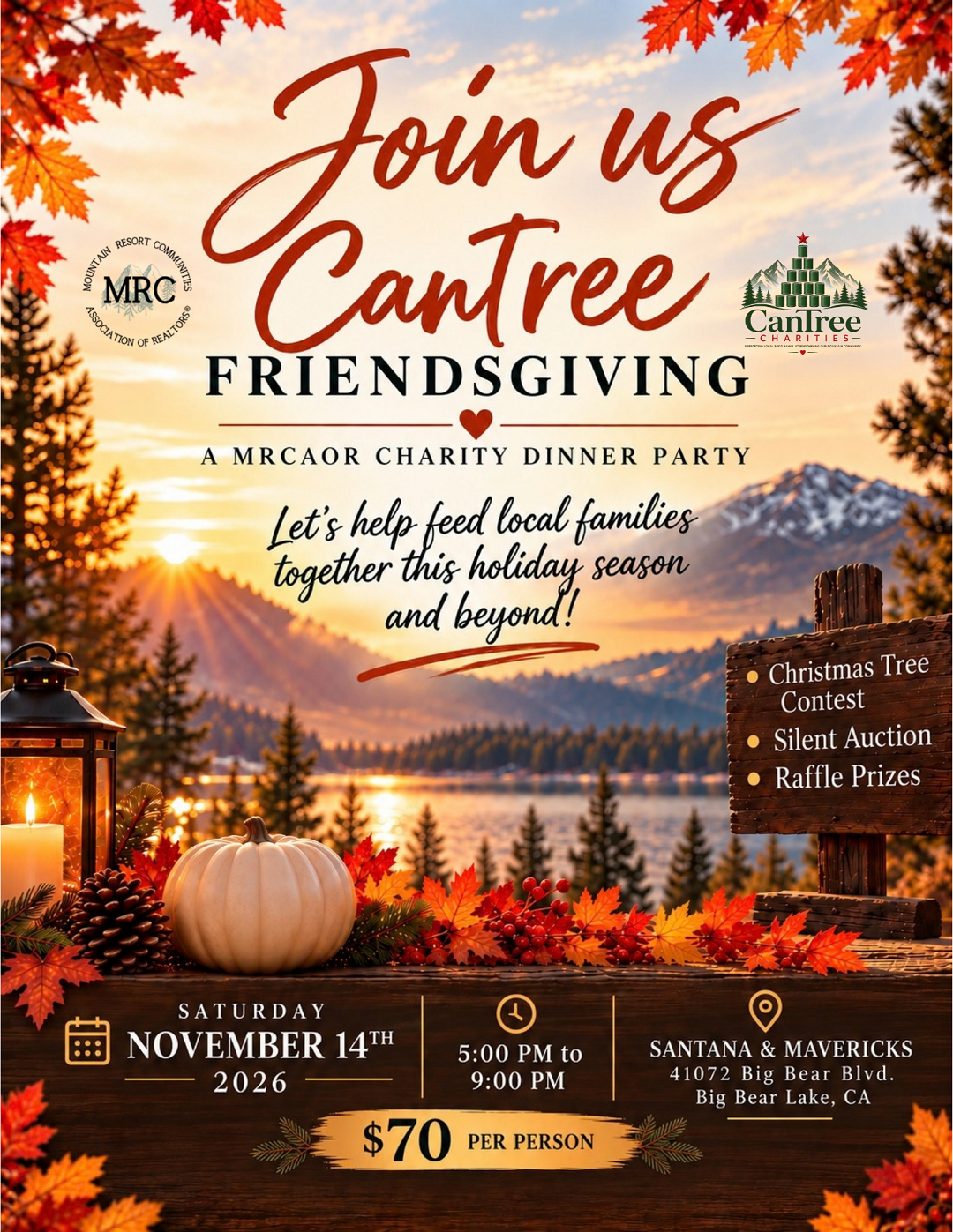 Campaign cover image for Cantree Friendsgiving 2026