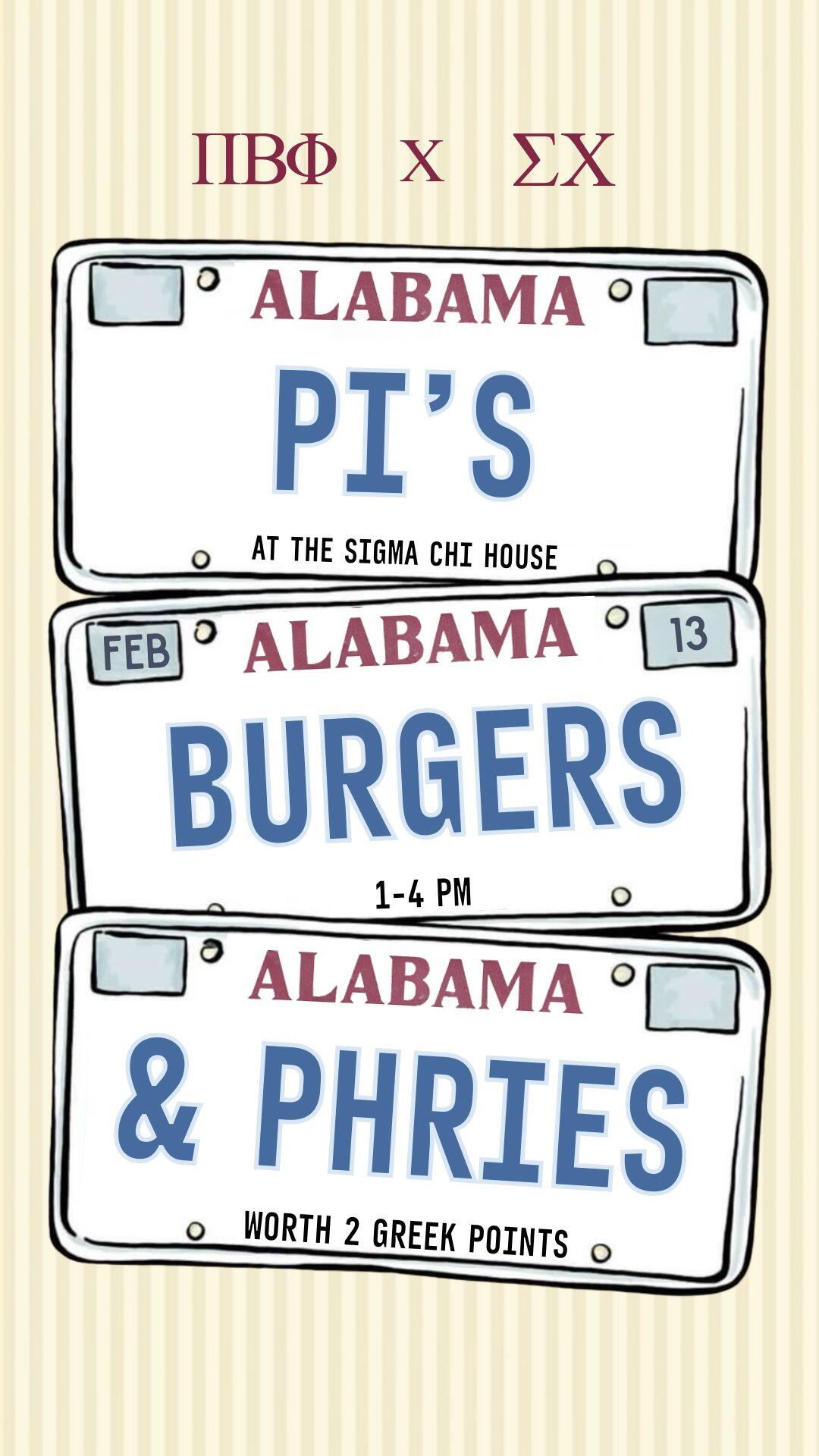 Campaign cover image for 2026 Pi's Burgers & Phries