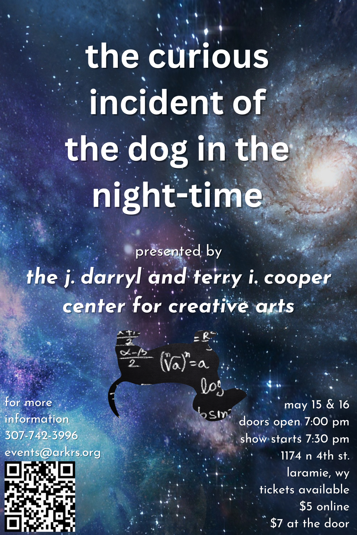 Campaign cover image for the curious incident of the dog in the night-time