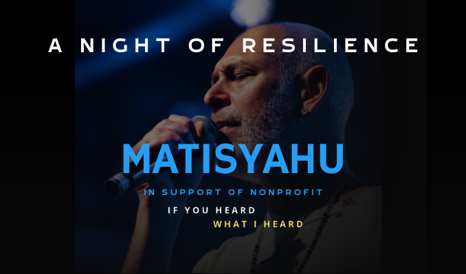 Campaign cover image for Matisyahu - A Night of Resilience