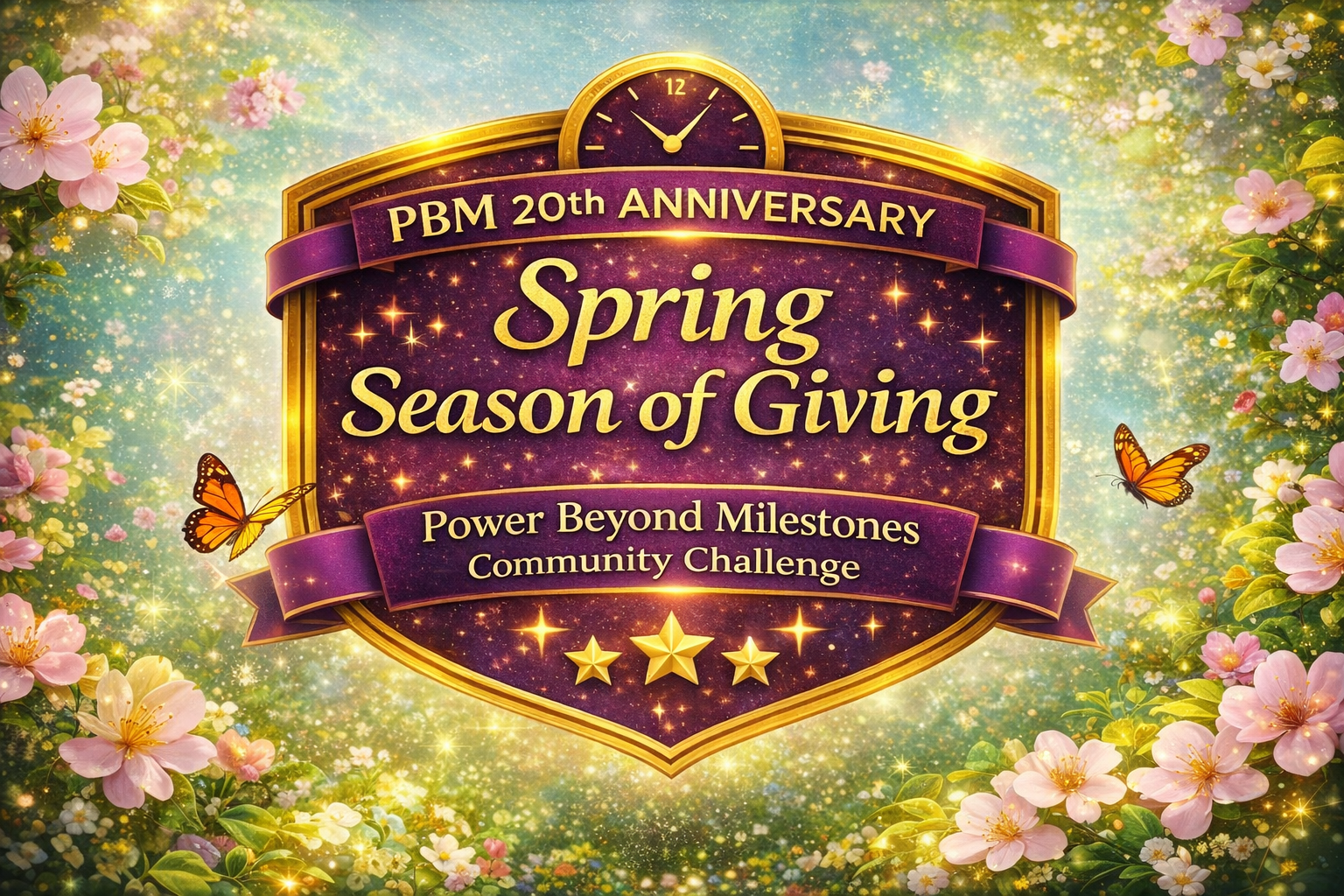 Campaign cover image for PBM 20th Anniversary Spring Season of Giving