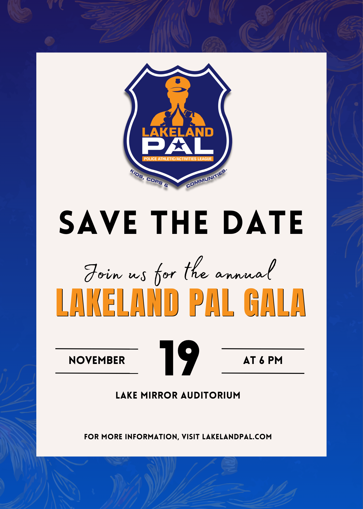 Campaign cover image for Lakeland PAL Gala 2026