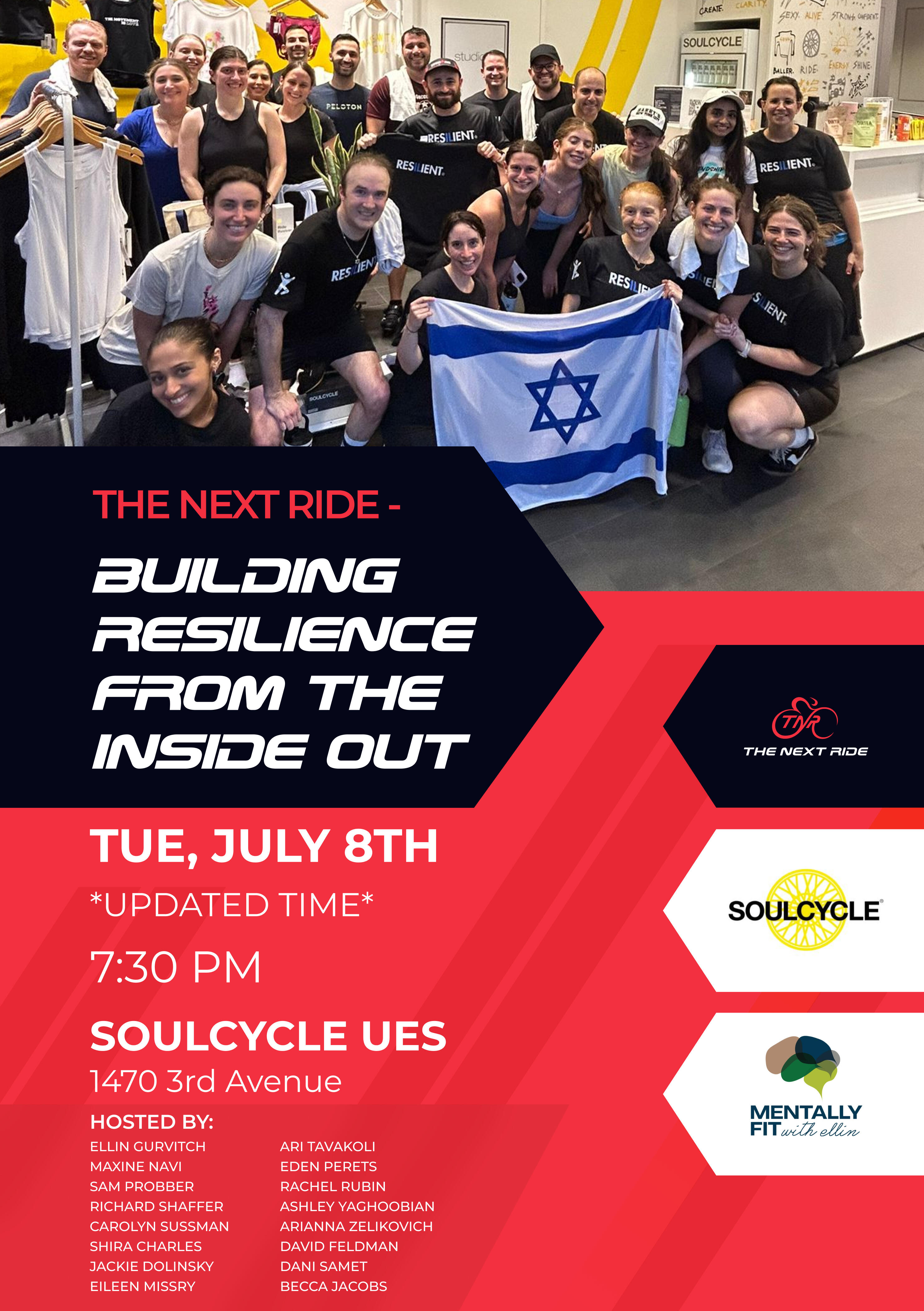 Campaign cover image for July: The Next Ride- Building Resilience From The Inside Out