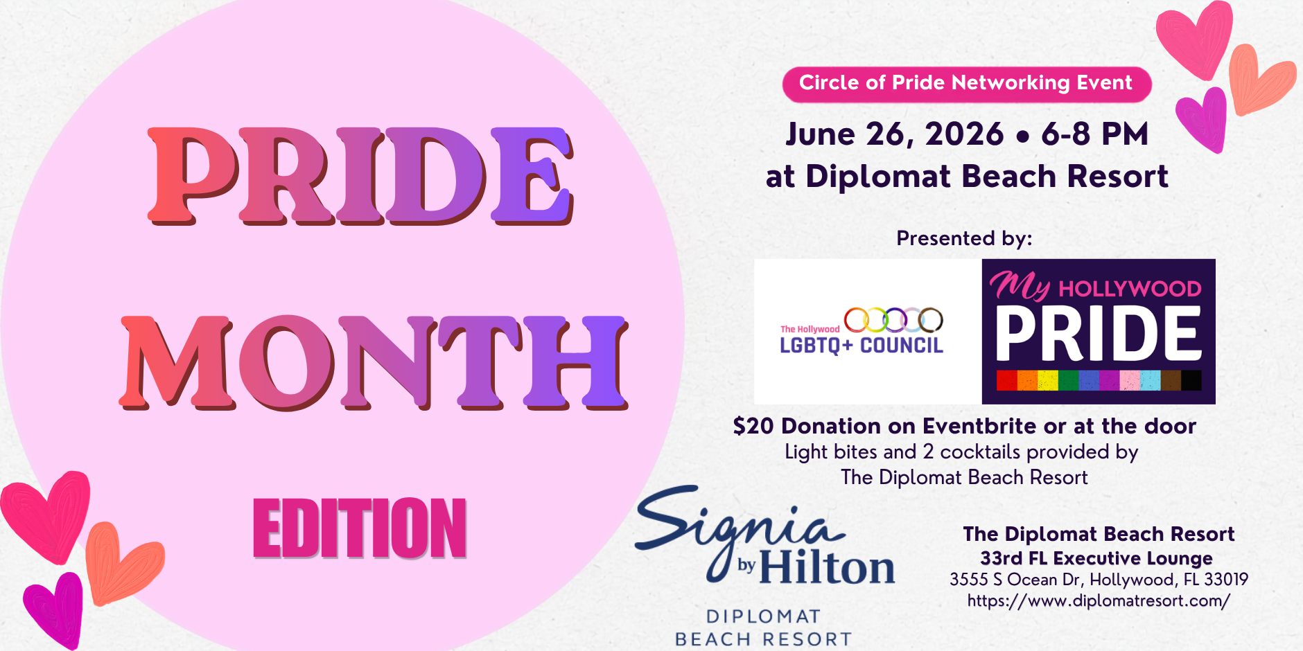 Campaign cover image for Pride Starts Here 2026: Out&Proud