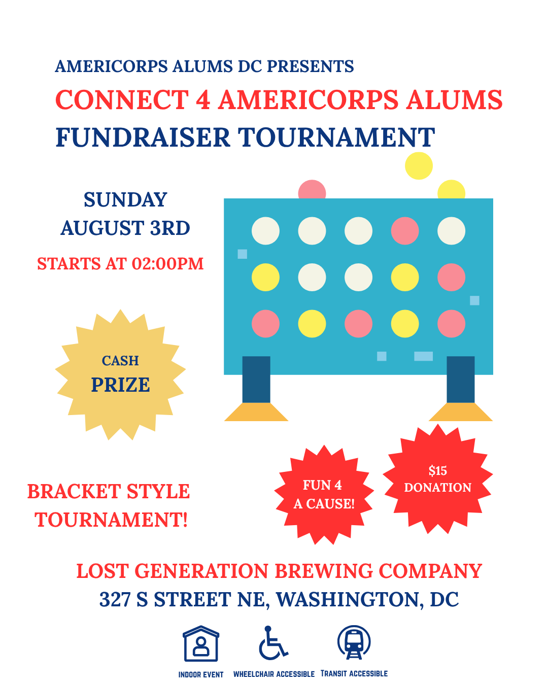 Campaign cover image for Connect 4 AmeriCorps Alums