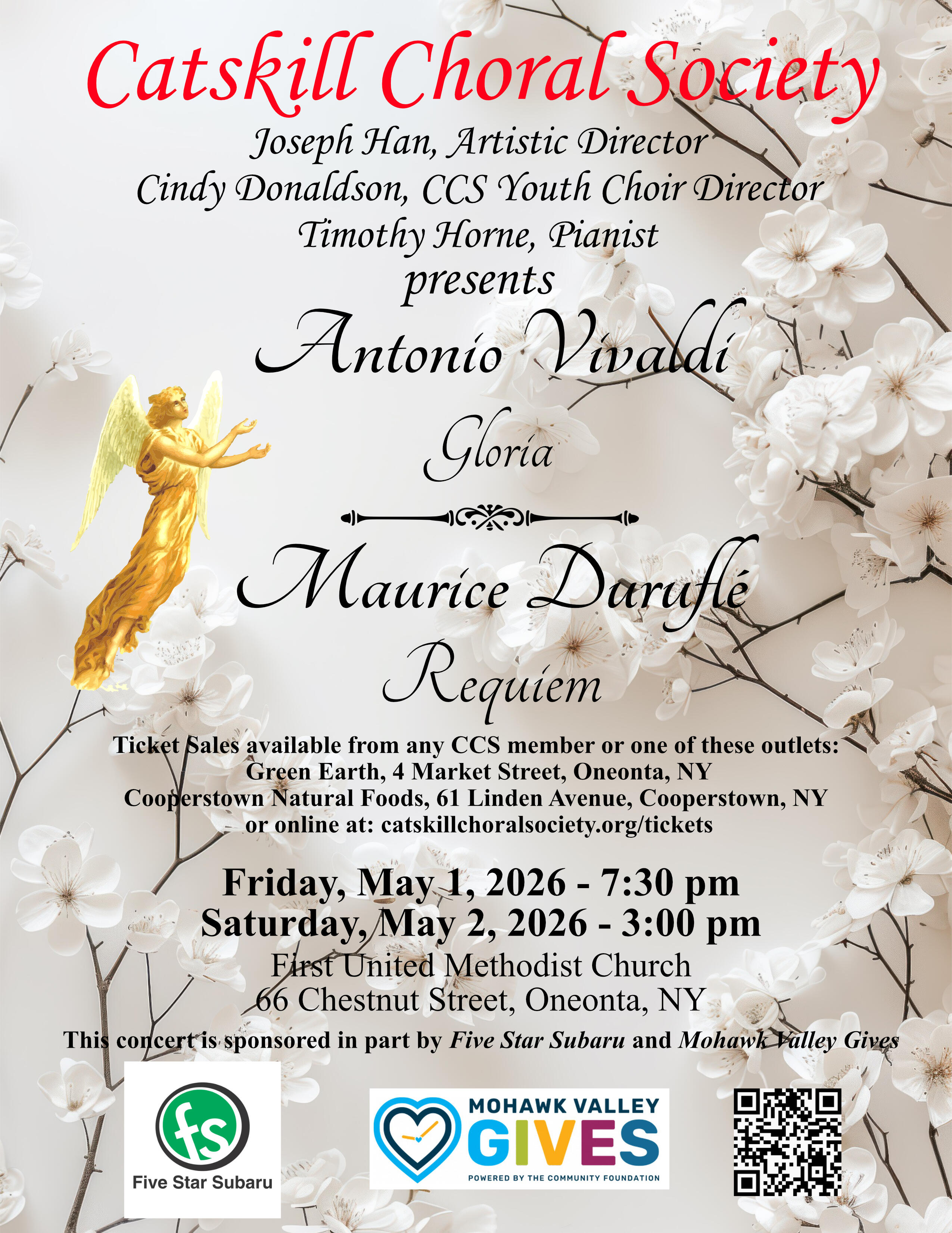 Campaign cover image for Vivaldi - Gloria and Duruflé - Requiem