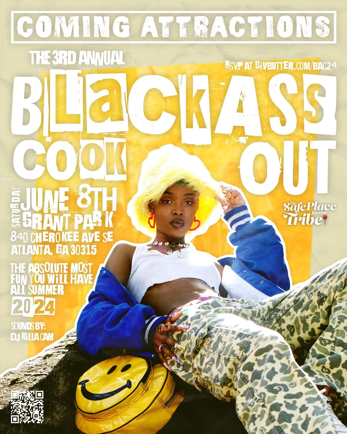 Campaign cover image for Black Ass Cookout 2024