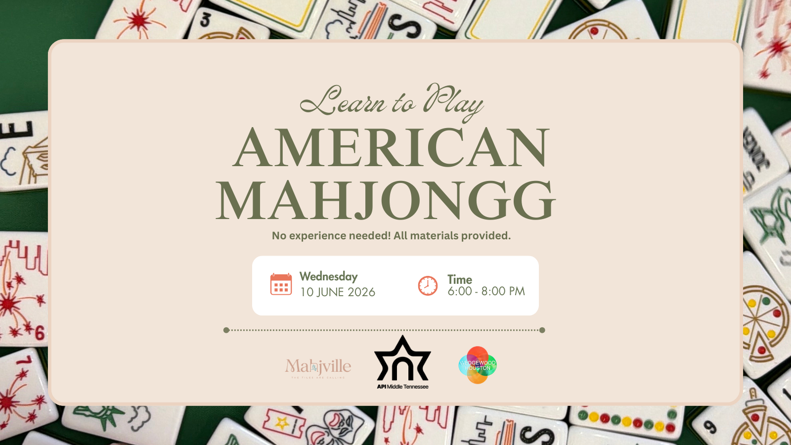 Campaign cover image for Learn to Play Mahjong