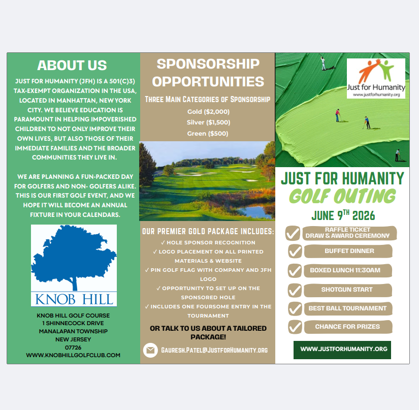 Campaign cover image for JFH Golf Fundraising Event
