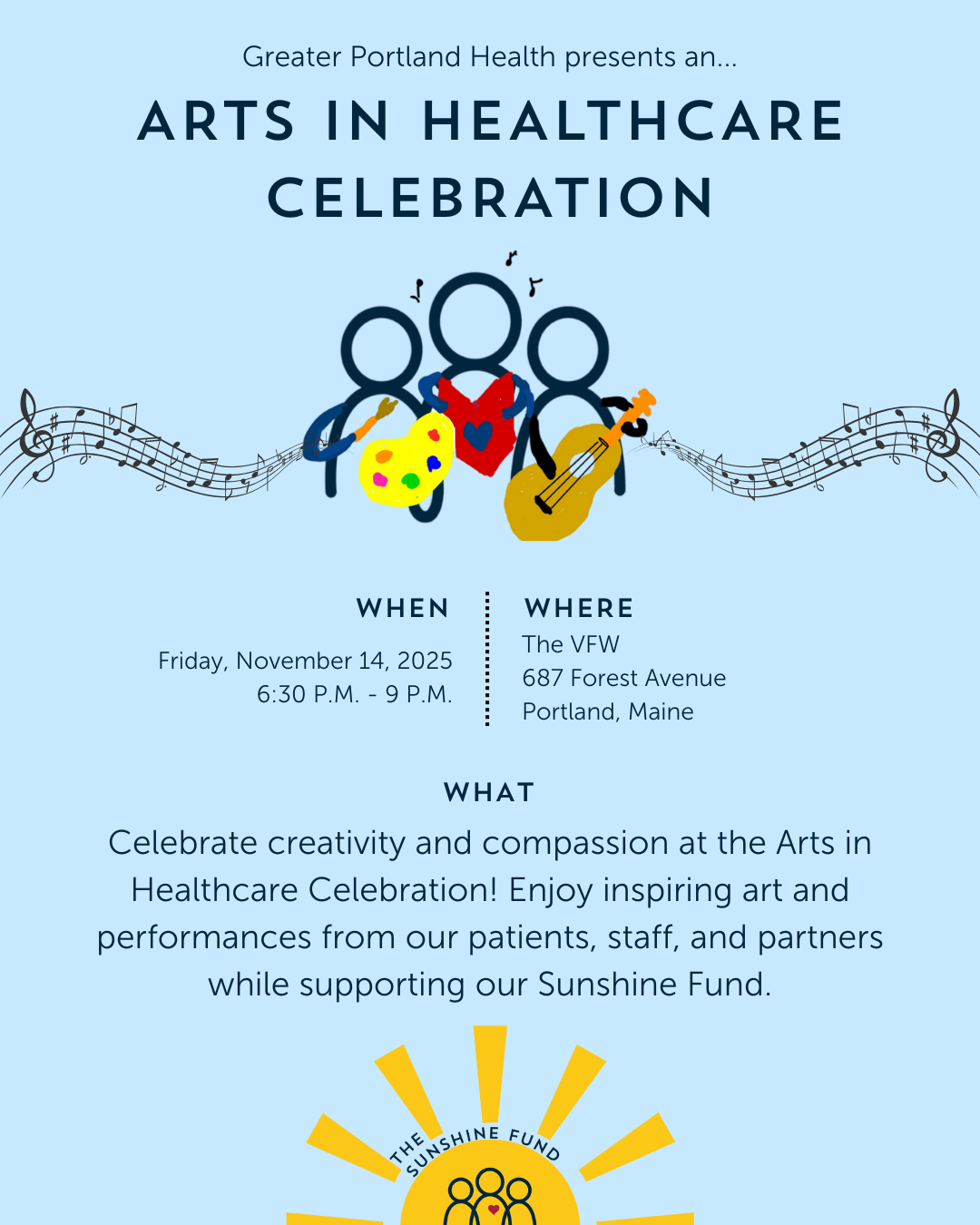 Campaign cover image for Arts in Healthcare Celebration