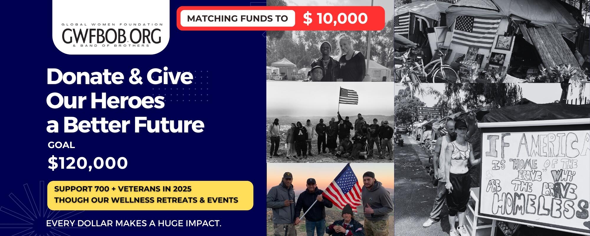 Campaign cover image for OPERATION RENEWAL : VETERANS SUPPORT