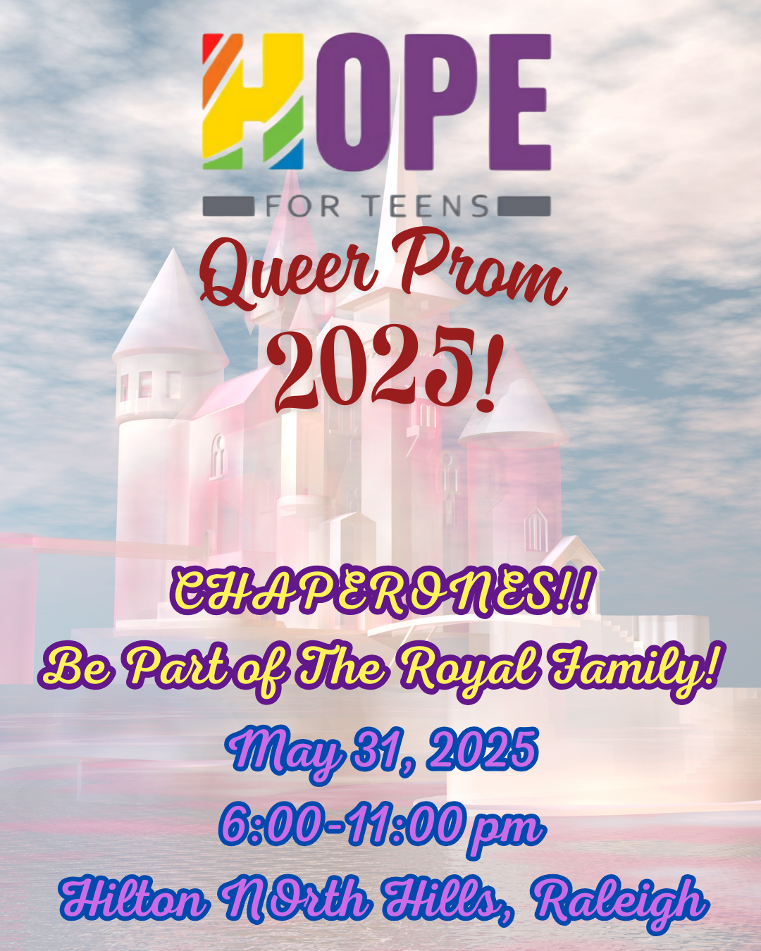 Campaign cover image for Queer Prom Chaperones