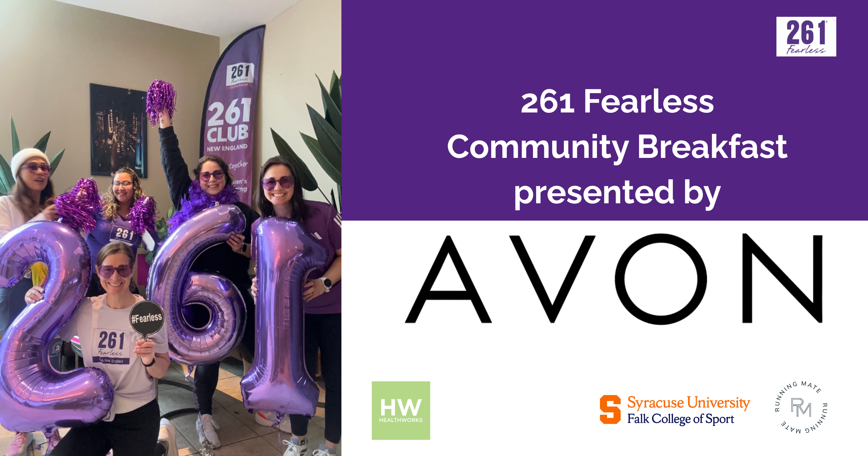 Campaign cover image for 261 Fearless Community Breakfast presented by Avon