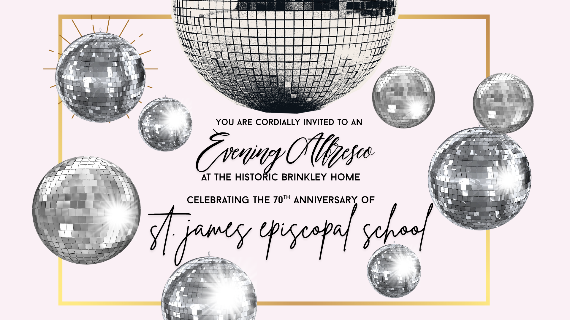 Campaign cover image for An Evening Alfresco, 70th Anniversary