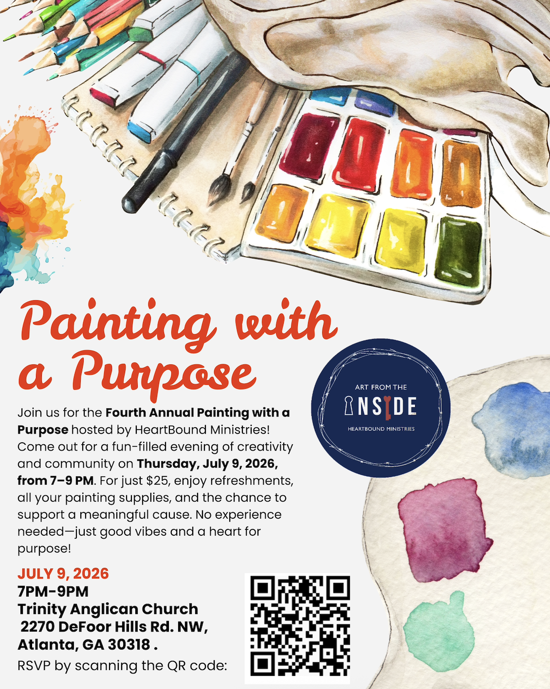 Campaign cover image for Painting with a Purpose 2026