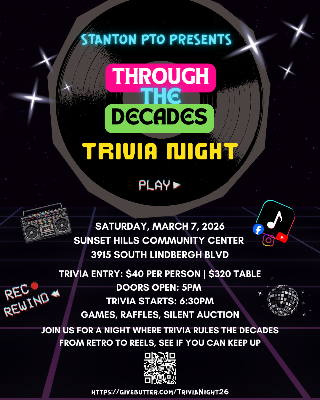 Campaign cover image for Stanton’s Trivia Night 2026