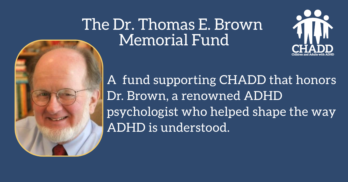 Campaign cover image for Dr. Thomas E. Brown Memorial Fund