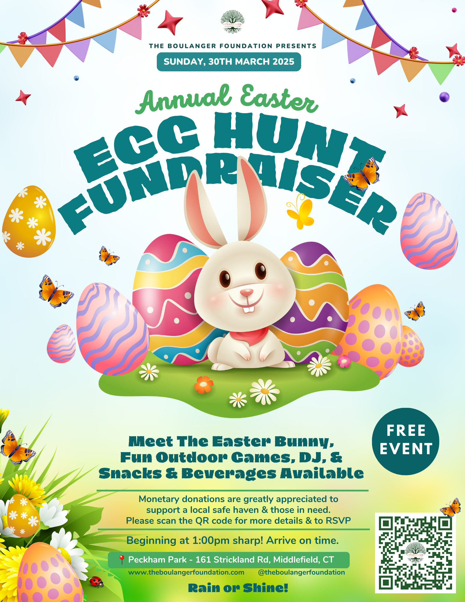 Campaign cover image for TBF's Annual Easter Egg Hunt Fundraiser