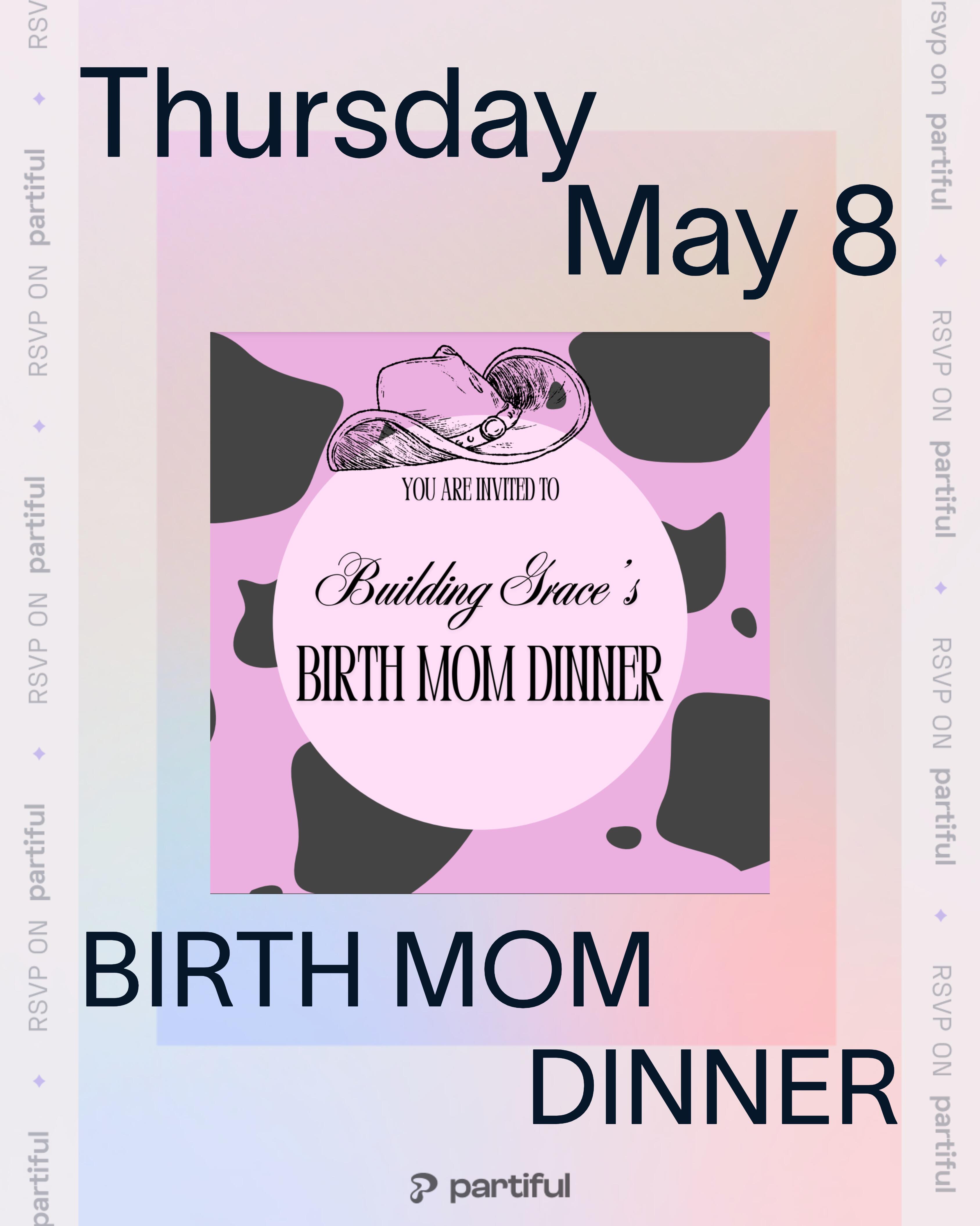 Birth Mom Dinner
