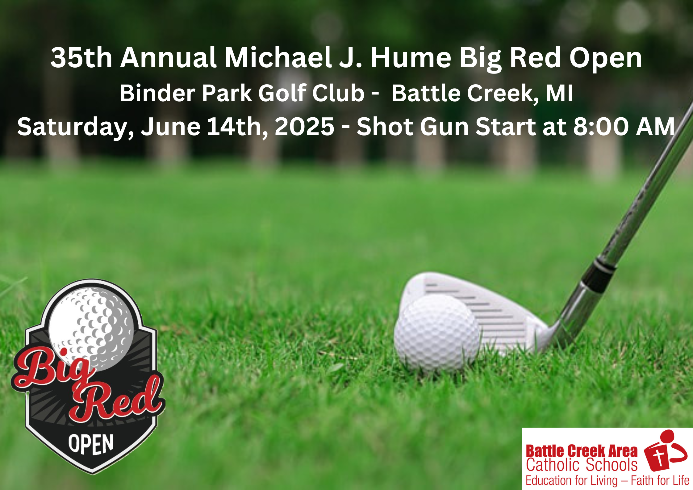 Campaign cover image for 2025 Big Red Open Golf Outing