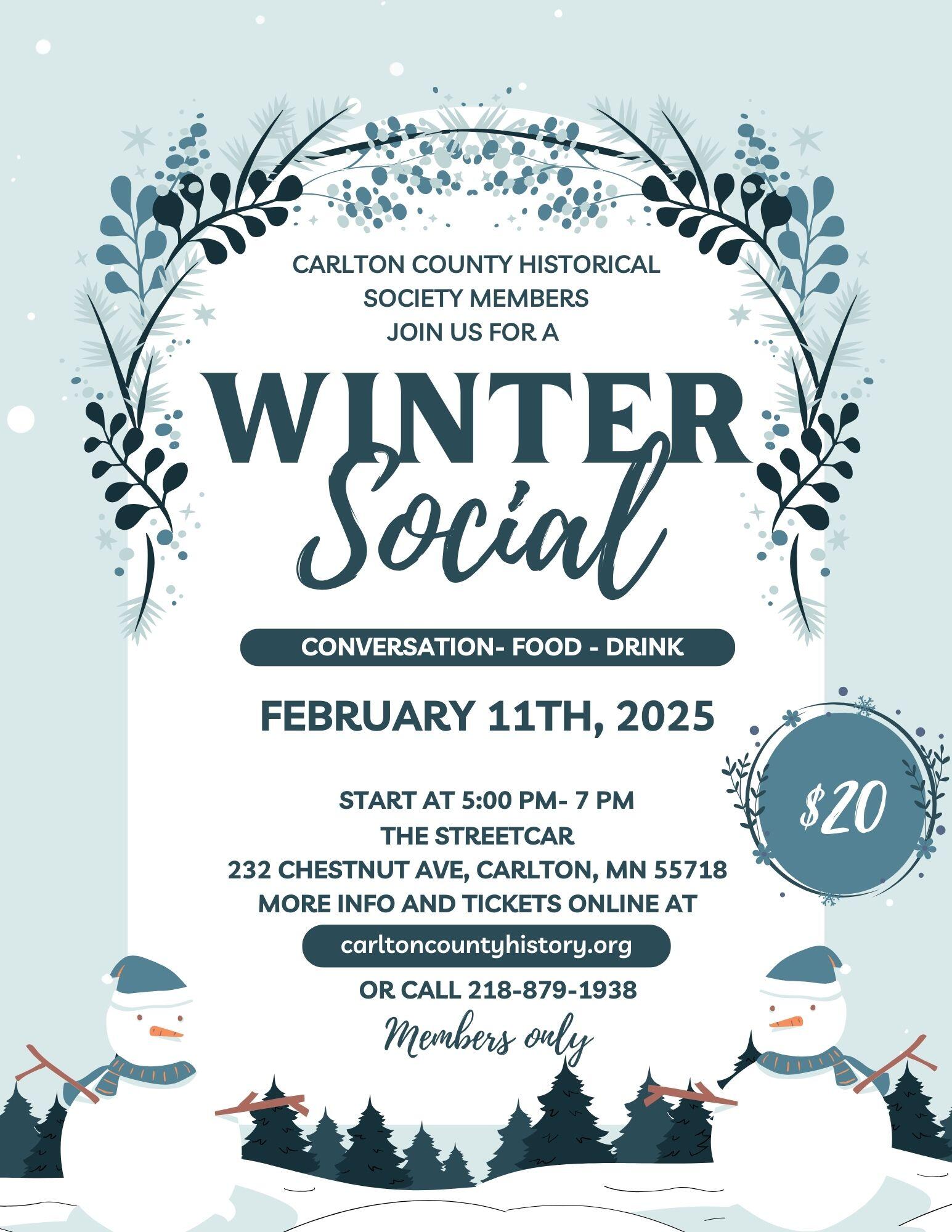 Campaign cover image for Members Winter Social