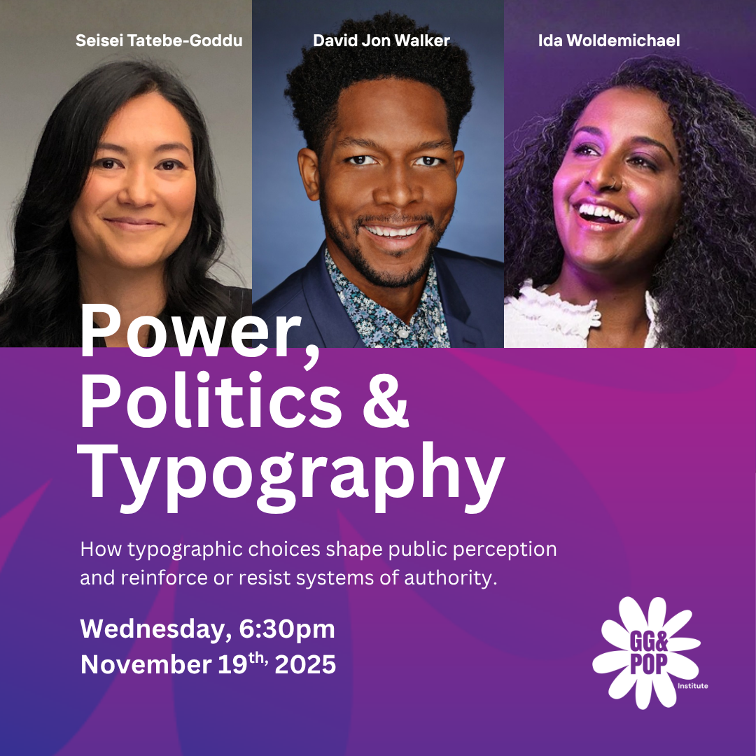 Campaign cover image for Artist Talk: Power, Politics, and Typography