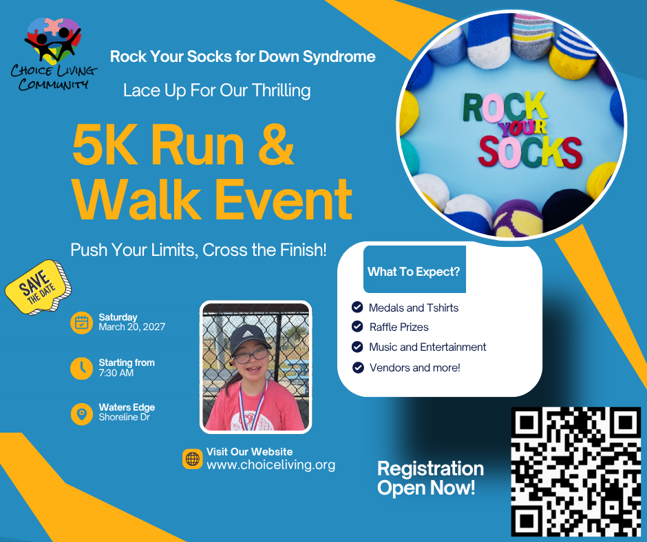 Campaign cover image for 2027 Rock Your Socks for Down Syndrome Run