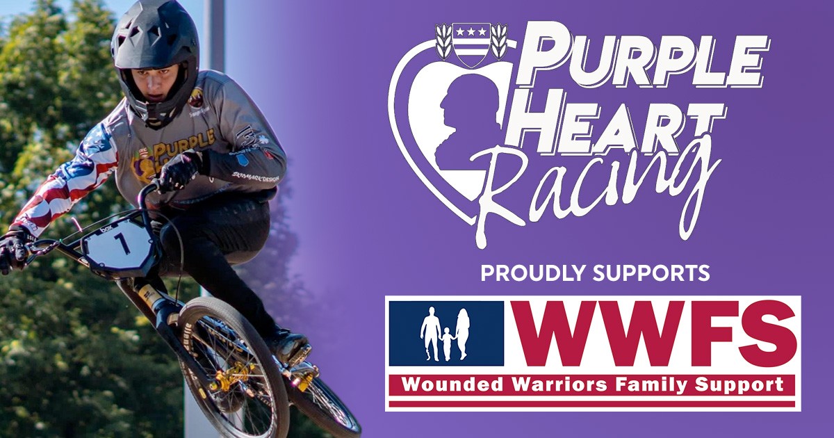 Purple Heart Racing Supports Wounded Warriors Family Support