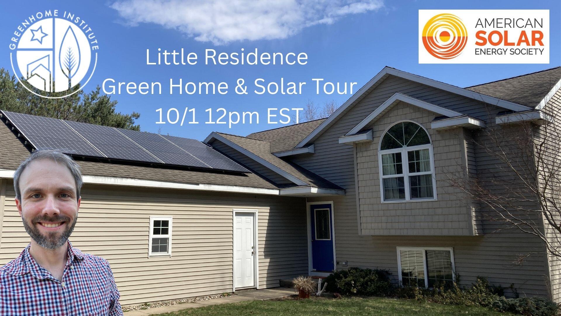 Campaign cover image for Little Residence Green Home & Solar Tour