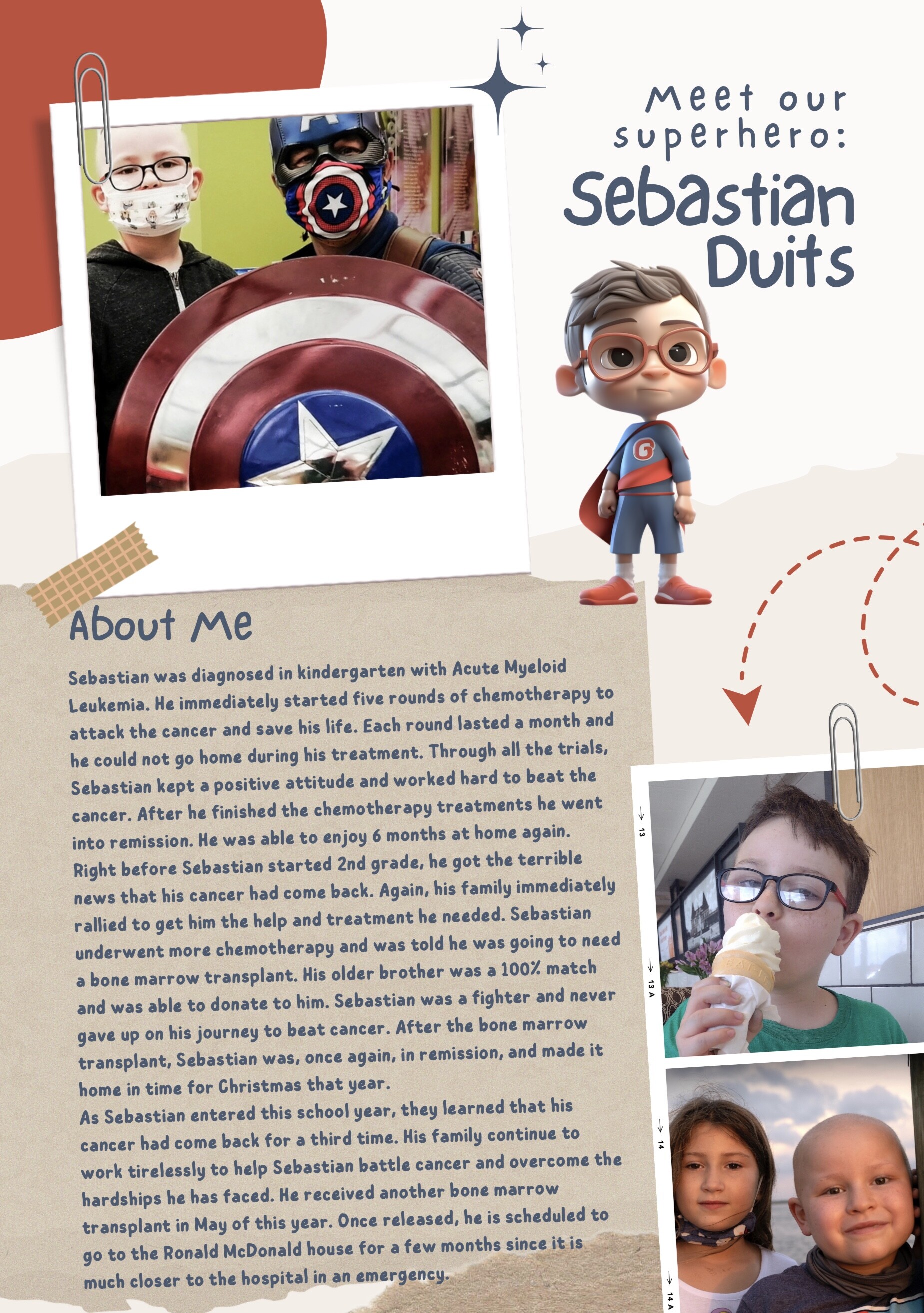 Campaign cover image for 14th Annual Angel Ride for Sebastian Duits