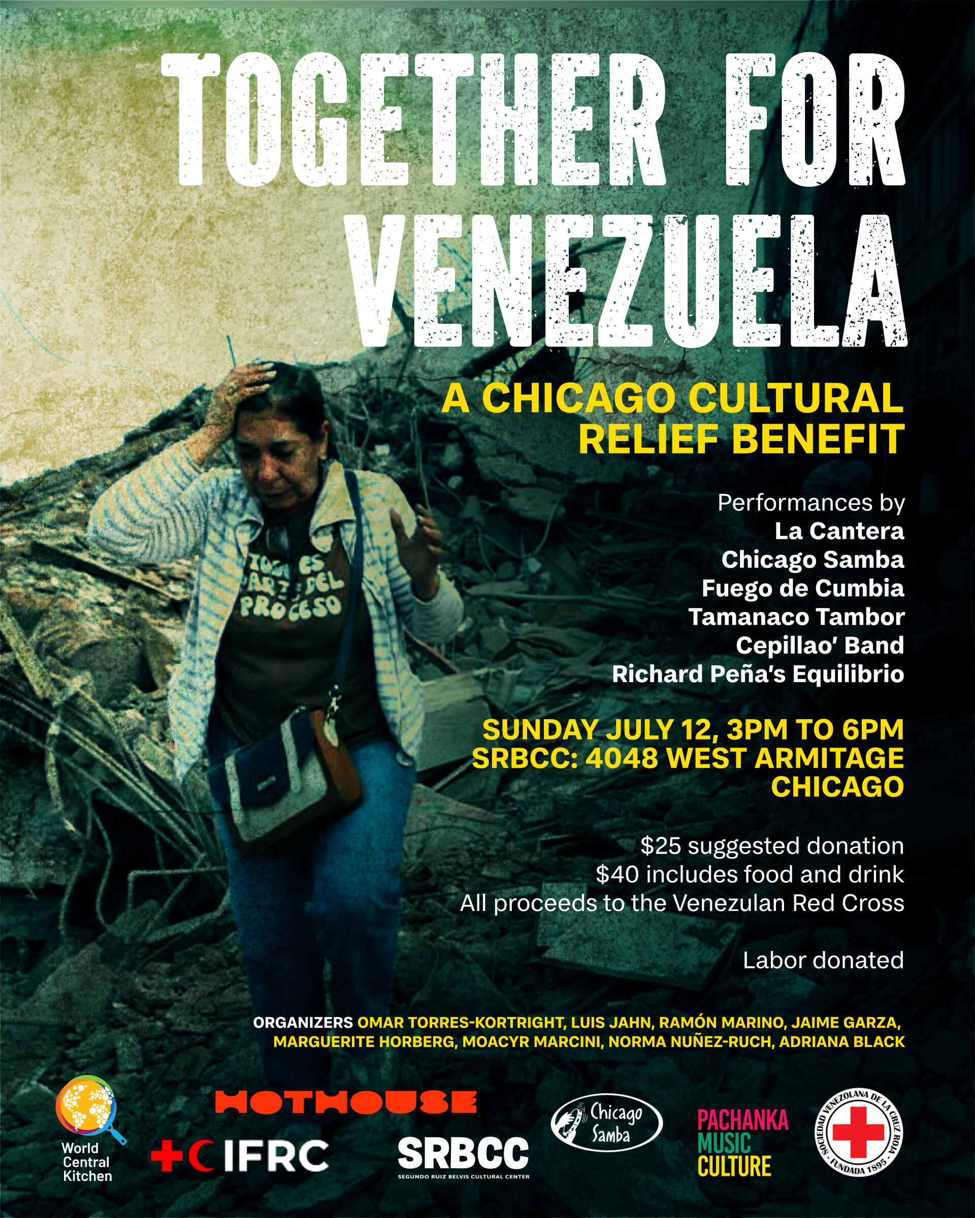 Campaign cover image for Together for Venezuela