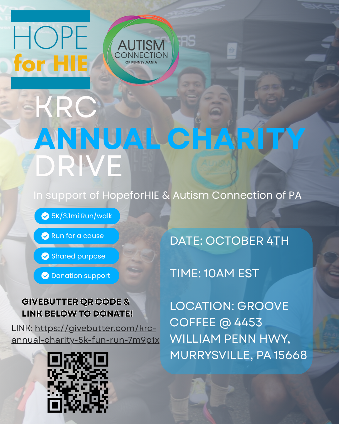 Campaign cover image for KRC Annual Charity 5k Fun Run