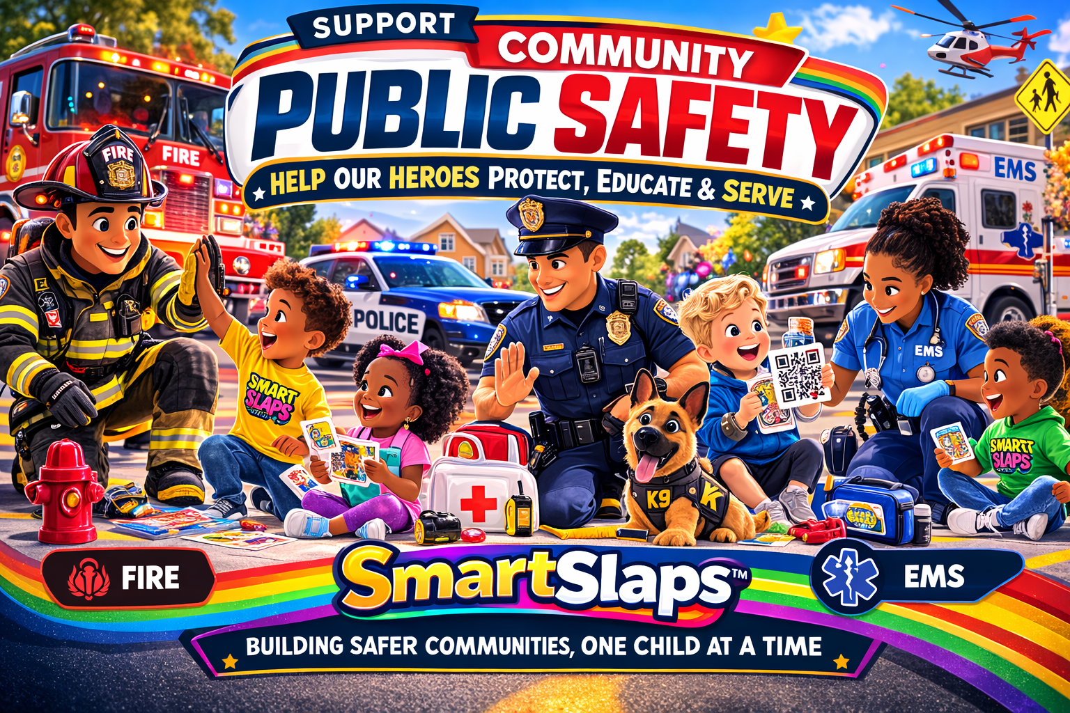 Campaign cover for Donate Directly to the Public Safety Agency of Your Choice with SmartSlaps