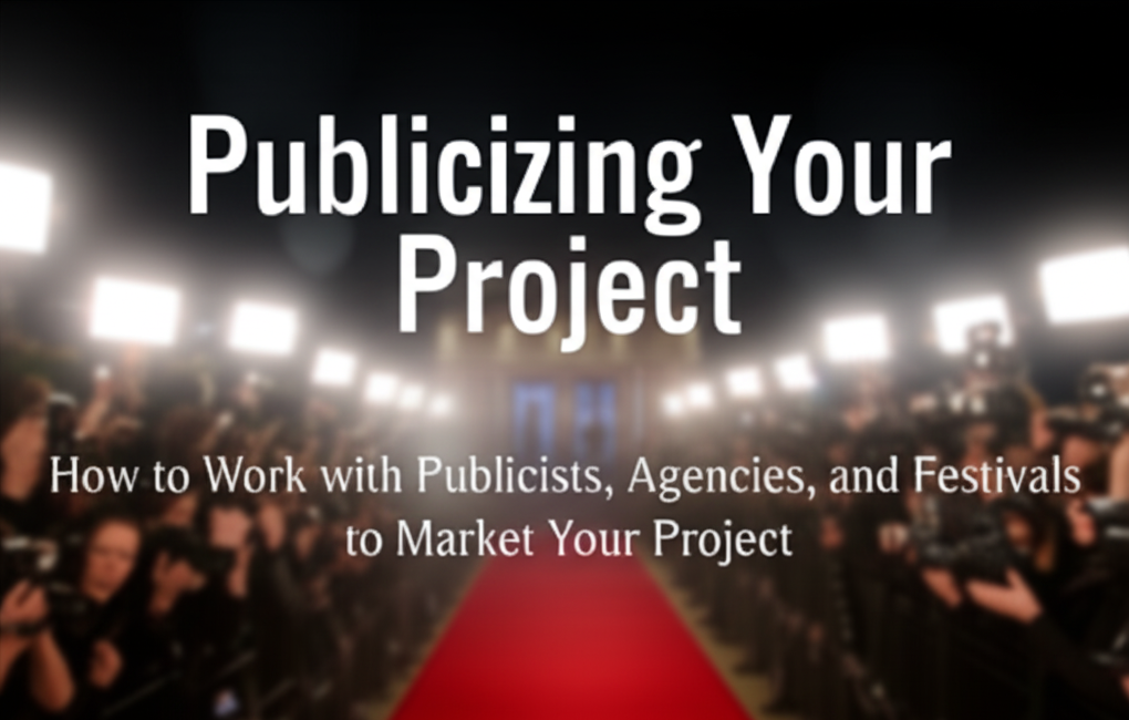 Campaign cover image for PUBLICIZING YOUR PROJECT:  ​How to Work with Publicists, Agencies and Festivals to Market your Film/TV Creations