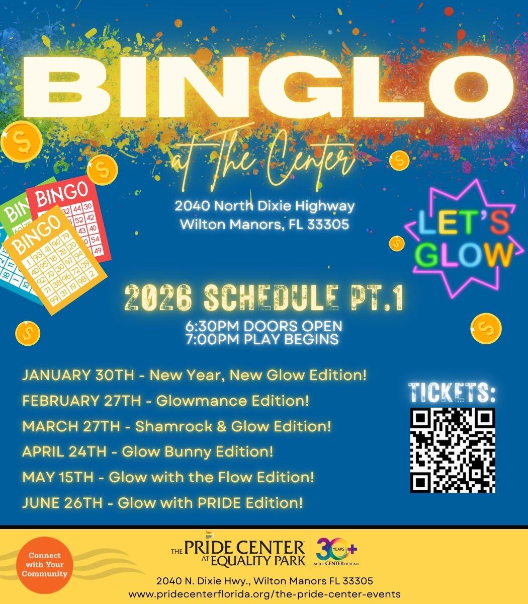 Campaign cover image for BINGLO at The Center - 2026 Season