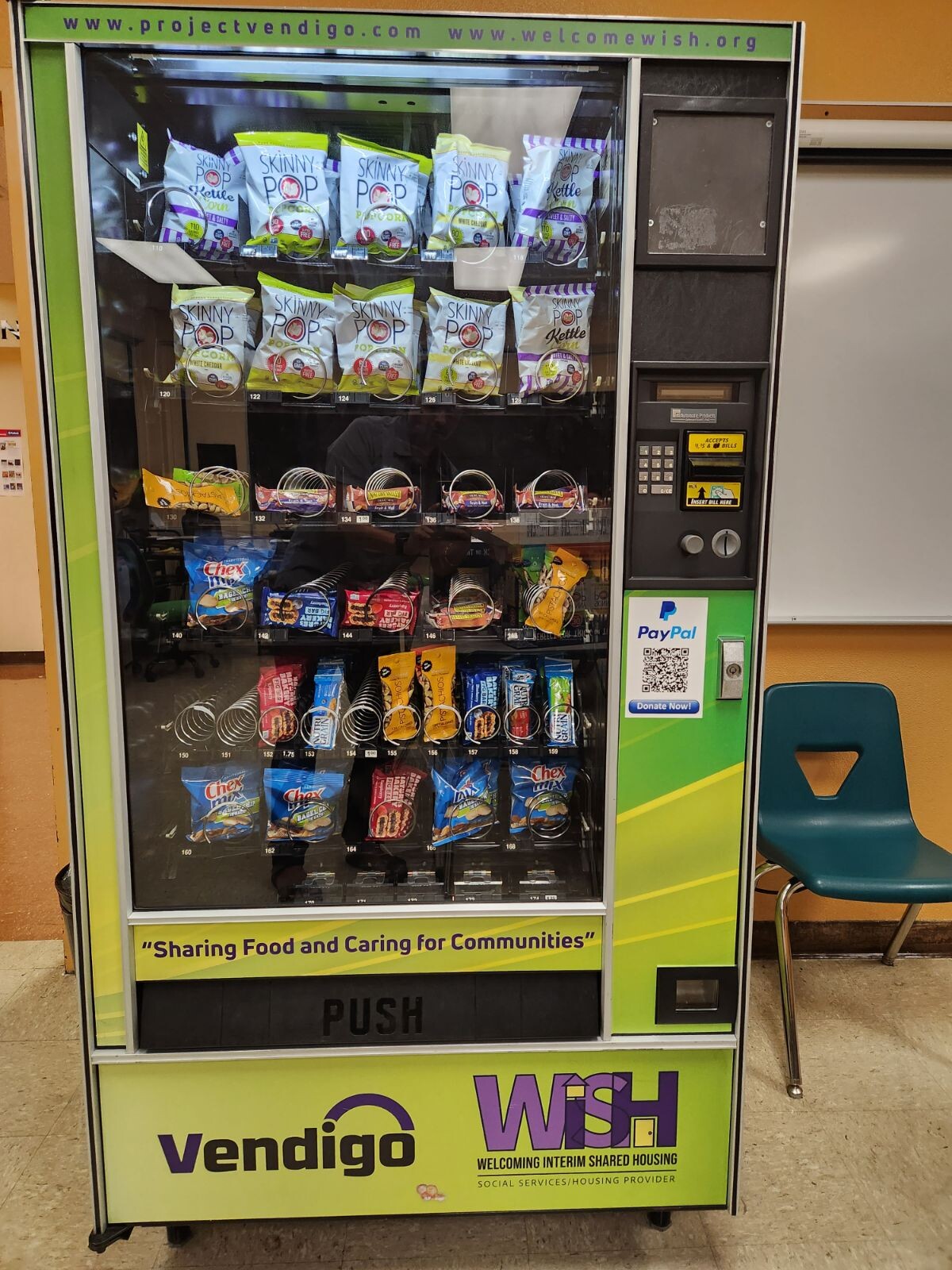 Campaign cover image for "Project Vendigo" Free Healthy Snack Vending Machine