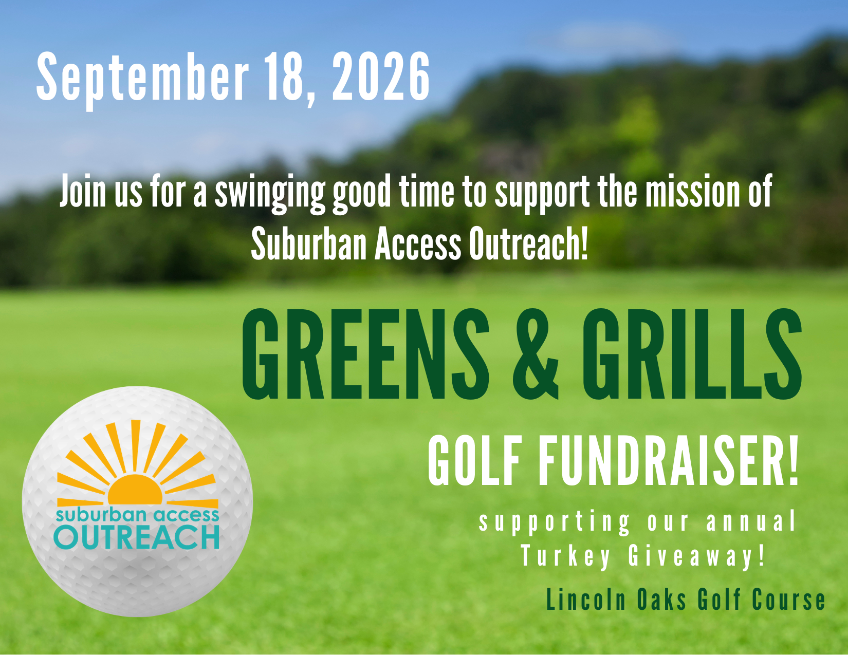 Campaign cover image for 2026 Greens & Grills Fundraiser