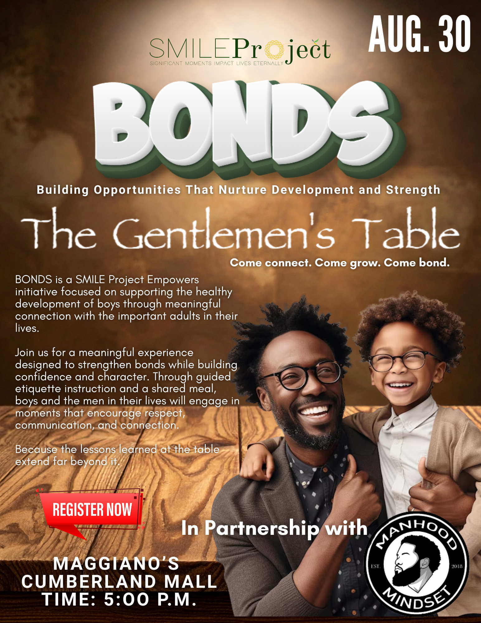 Campaign cover image for BONDS: The Gentlemen's Table