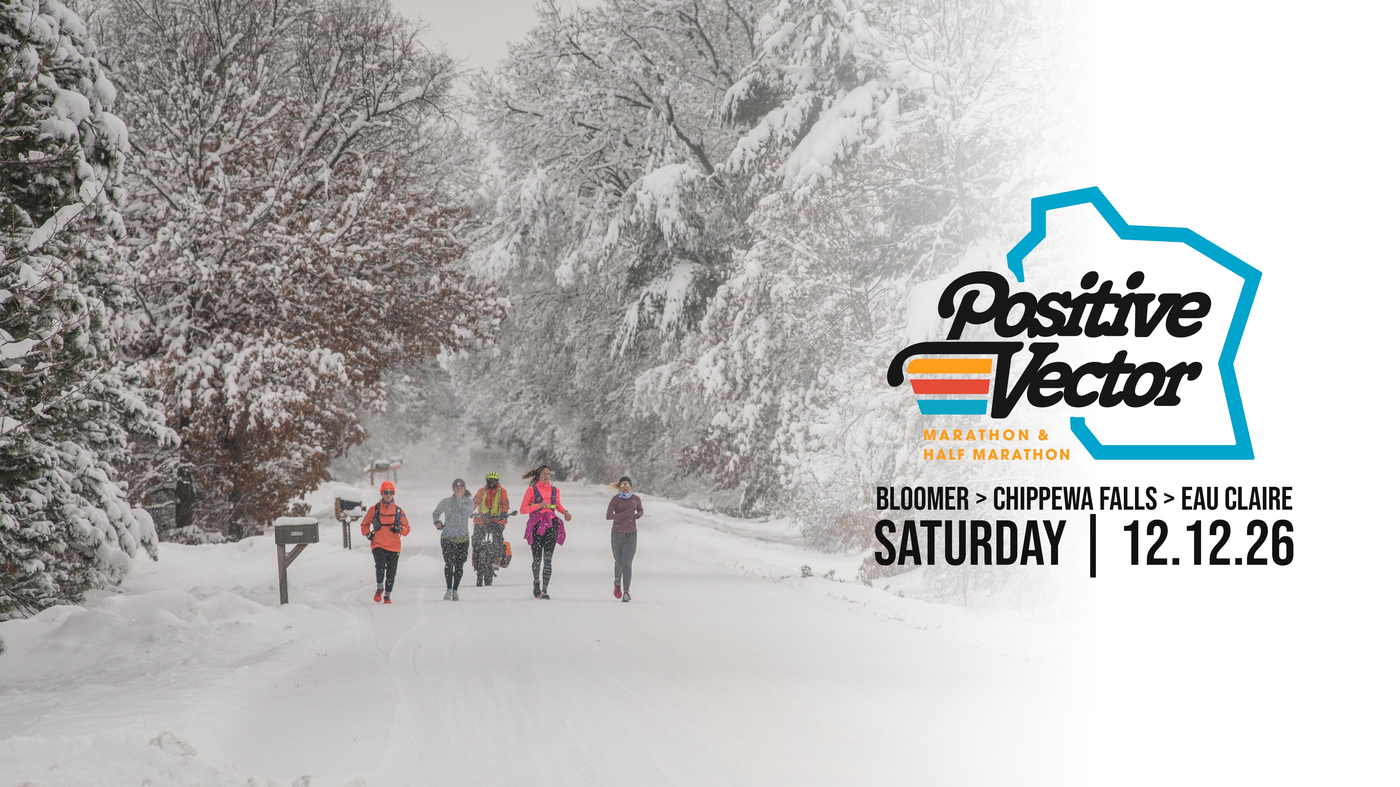 Campaign cover image for 2026 Positive Vector Marathon & Half Marathon
