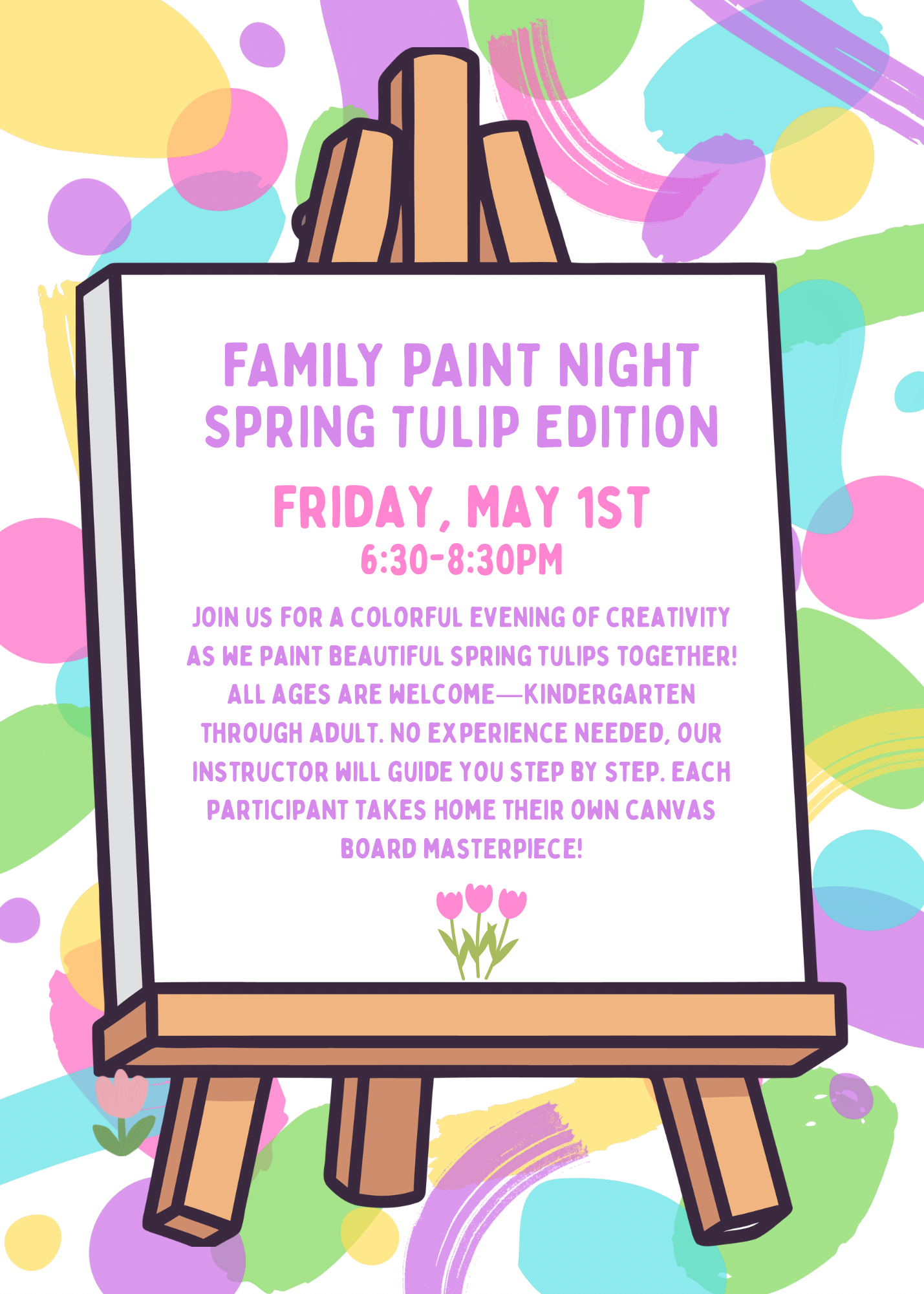 Campaign cover image for Stanton’s Family Paint Night