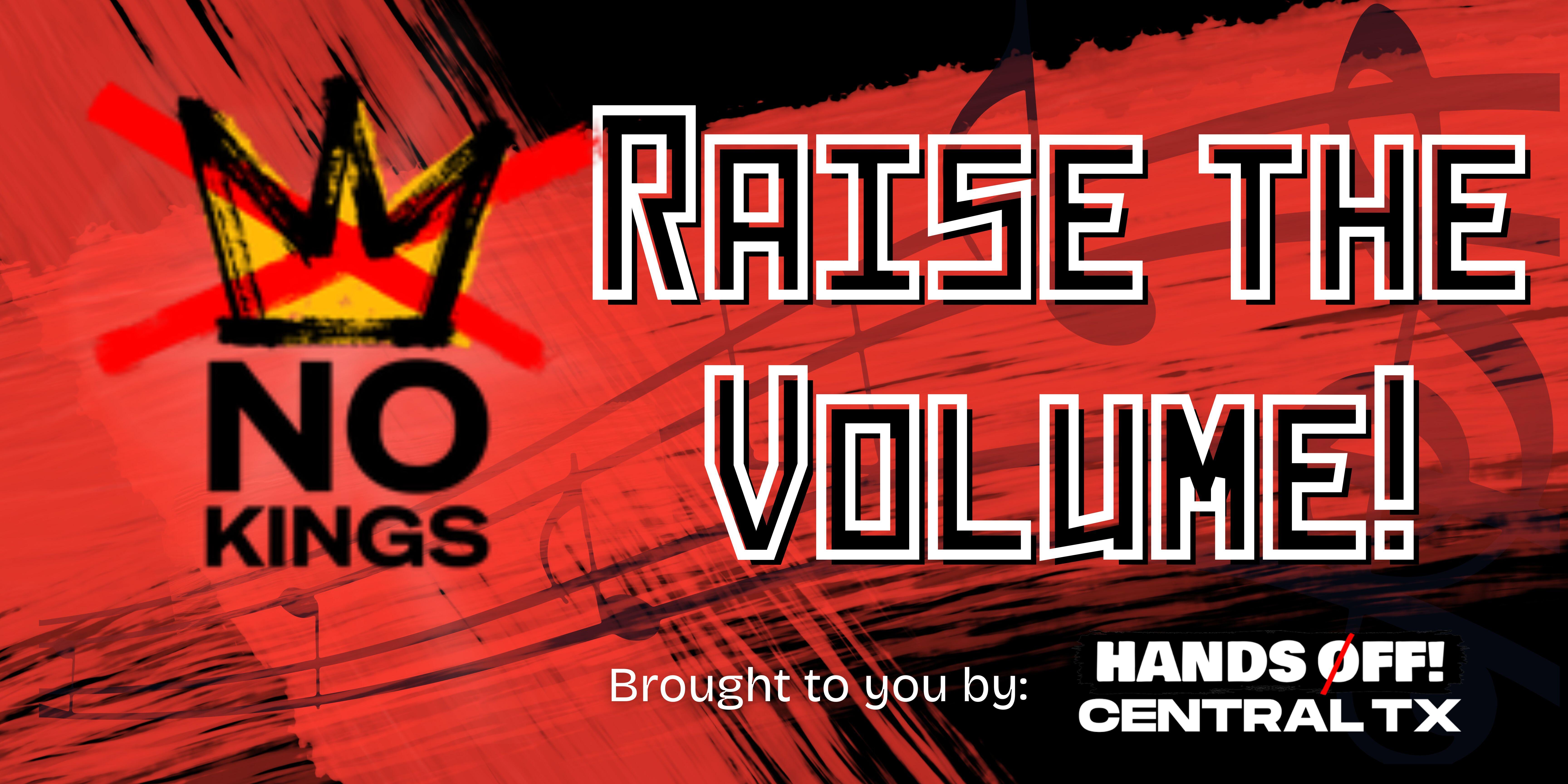 Campaign cover image for No Kings: Raise the Volume!