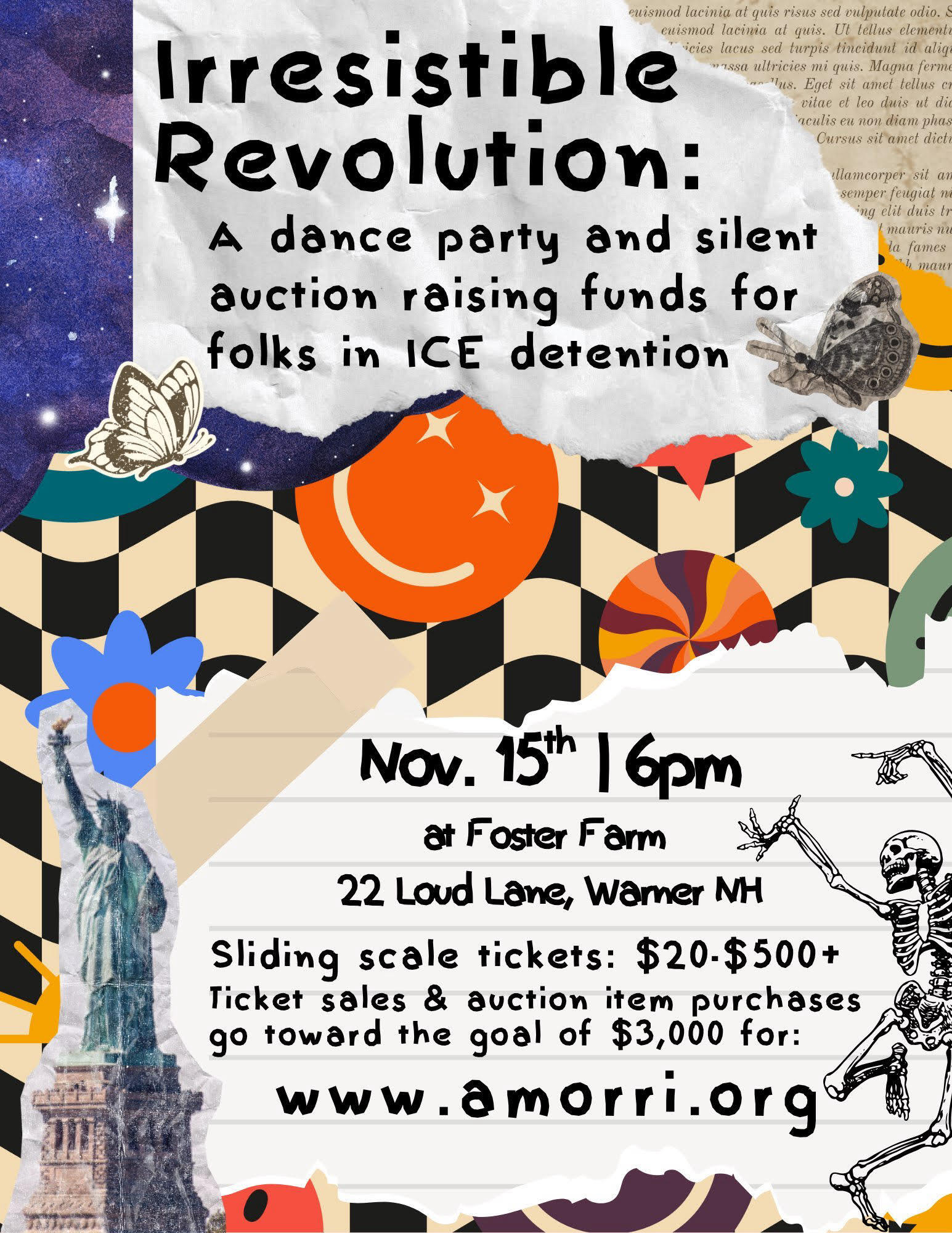 Campaign cover image for Irresistible Revolution: Dance Party & Silent Auction