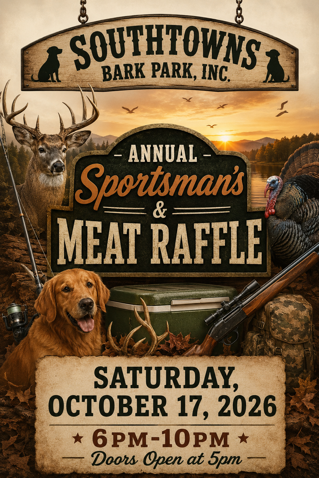 Campaign cover image for Annual Sportsman’s & Meat Raffle