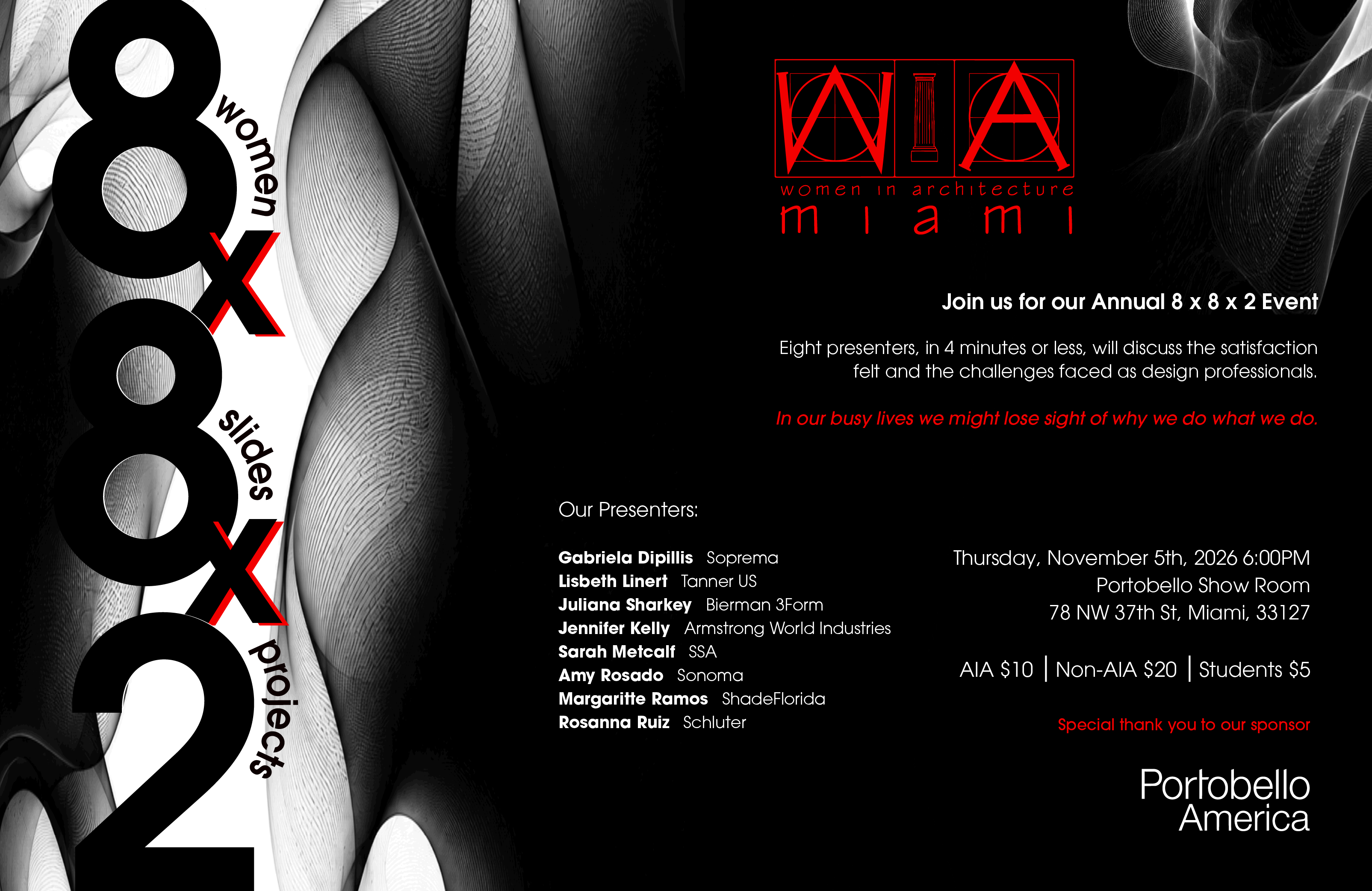 Campaign cover image for WIA Miami: 8x8x2 Event