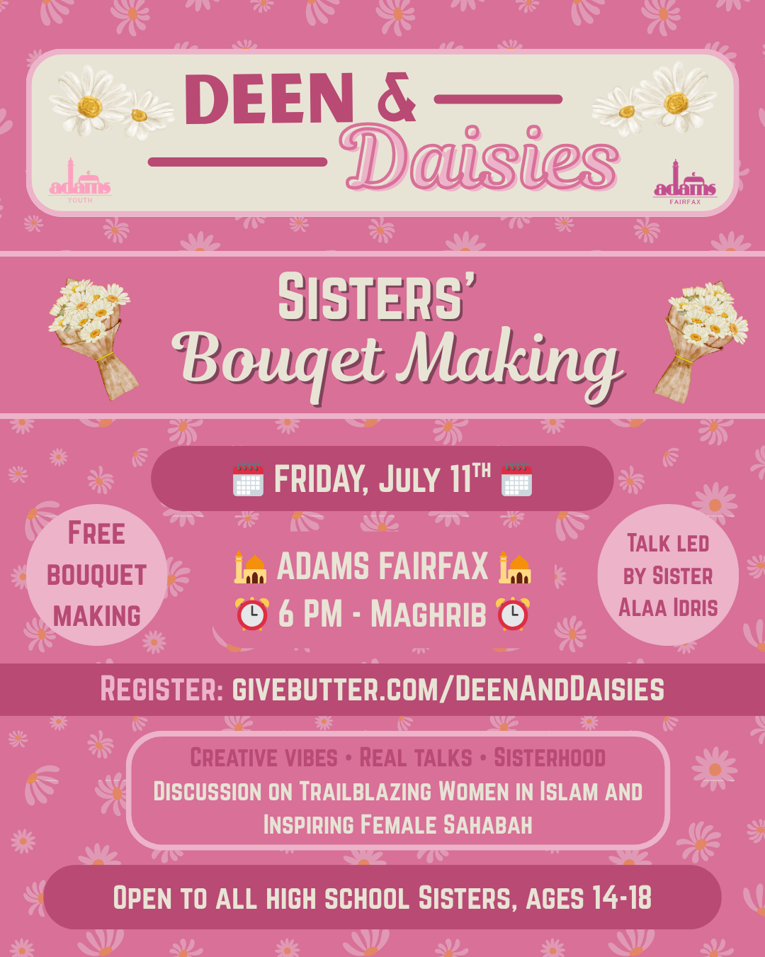 Campaign cover image for Fairfax Sisters Youth: Deen & Daisies